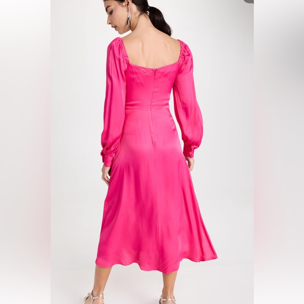 FARM Rio Pink Midi Dress - Picture 2 of 4